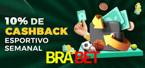 10% de bônus de cashback na BRABET